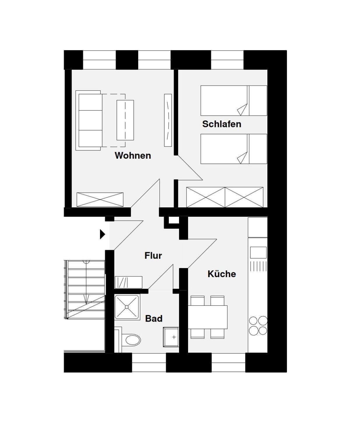 Apartments An Der Kreuzstrasse Braunschweig Ngoại thất bức ảnh